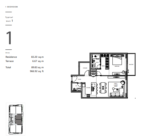 1 Bedroom